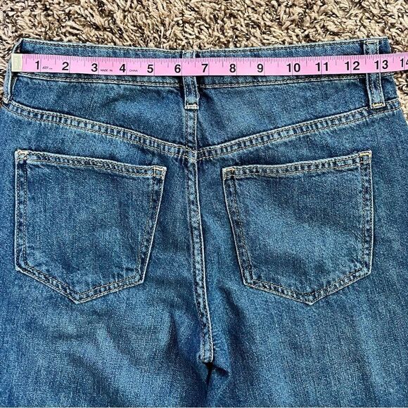 Free People Flare Denim Jeans Sz 25 - Picture 9 of 11